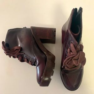 Aldo Platform Booties, size 6.5